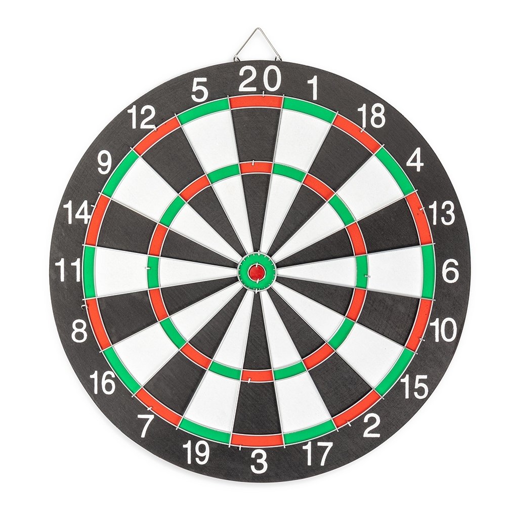 Jogo de Dardos com Alvo Dupla Face